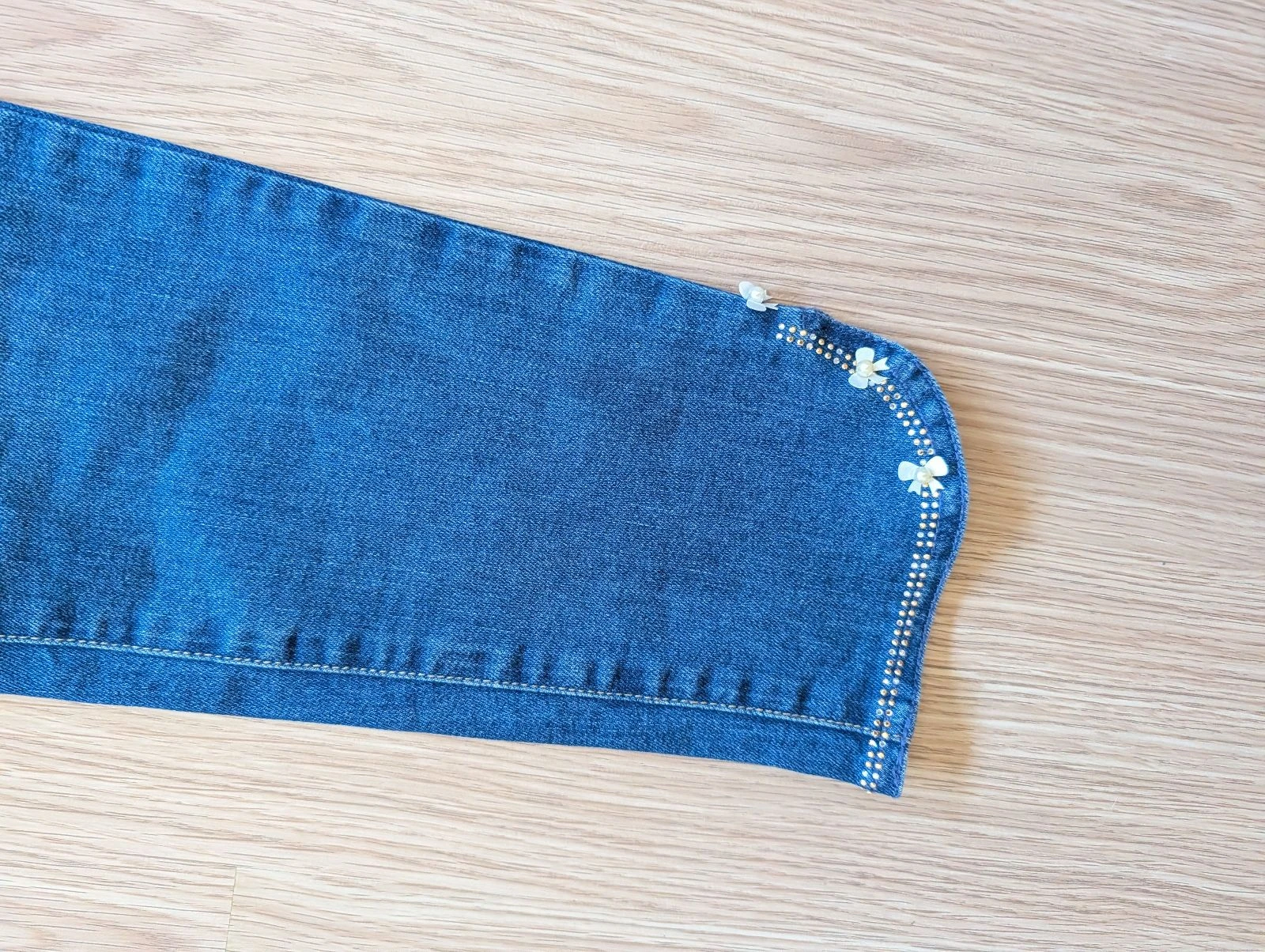 Pantalón de mezclilla ajustado – photo 2